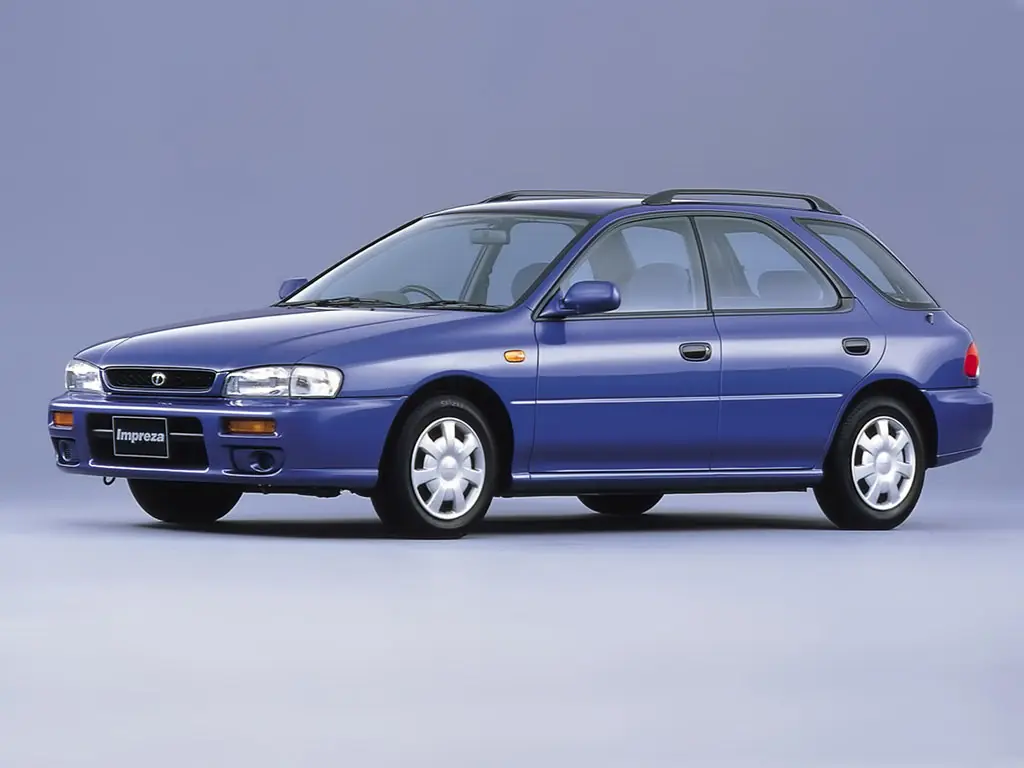 Subaru Impreza (GF1, GF2, GF5, GF6, GF8) 1 поколение, рестайлинг, универсал (09.1996 - 07.2000)